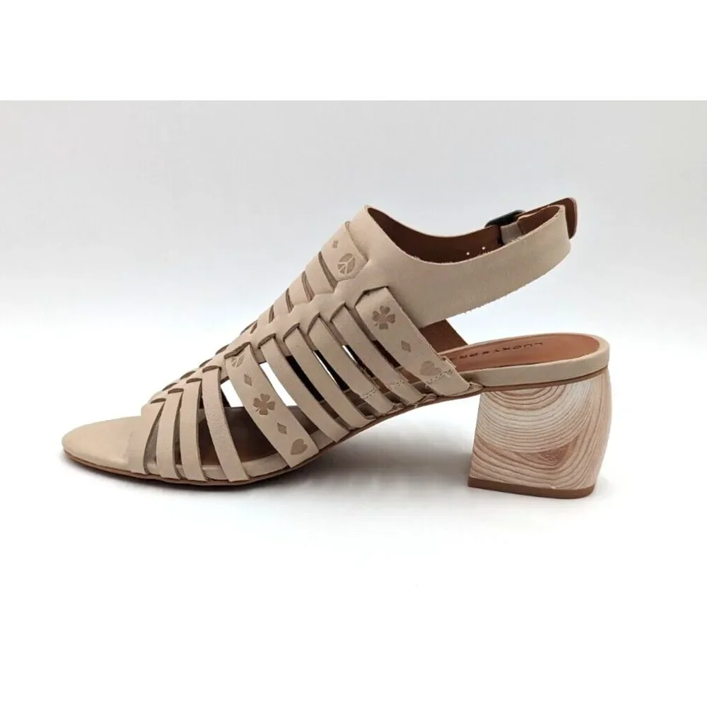 Lucky Brand Women's Natissha High Heel Sandal Heeled Sz 9.5‎ - Picture 6 of 16